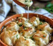 Пельмени ручной лепки с говядиной и свининой