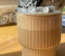 Карамельный капучино с маршмеллоу