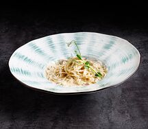 Паста с белыми грибами и трюфелем