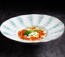 Ризотто помодоро со страчателлой