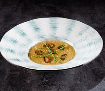 Ризотто с белыми грибами и трюфелем