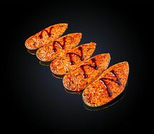 Мидии, запеченные с гриль-соусом