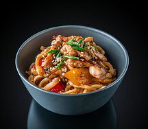 Удон с говядиной