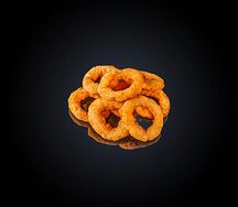 Кольца кальмара в панировке с соусом тартар