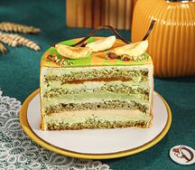 Пирожное Фисташка-абрикос