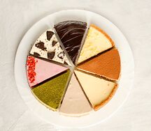 Кусочек чизкейка