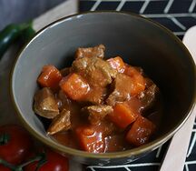 Нежный гуляш из говядины