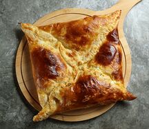 Хачапури слоеное