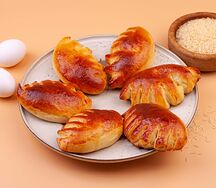 Пирожки сытные с рисом и яйцом