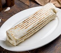 Шаурма с курицей на мангале