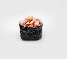 Гункан с креветкой (острый)