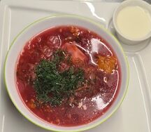 Борщ из говядины