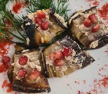 Баклажаны фаршированные с орехами