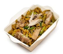 Домашняя лапша с курицей