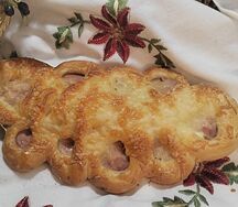 Ёлочка с сосиской