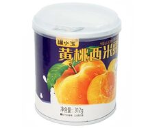 Кокосовое молоко с кусочками персика Yellow peach