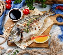 Дорадо на углях