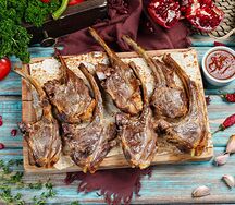 Шашлык из бараньей корейки