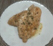 Запечённая куриная грудка