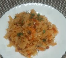 Капуста тушёная