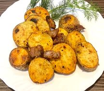 Картошка с курдюком