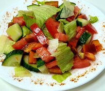 Салат Овощной с маслом