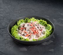 Фирменный горячий салат