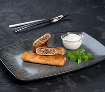 Блинчики с мясом