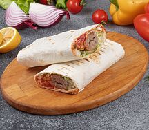 Шаурма с люля-кебаб из курицы
