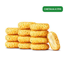 Сырные Медальоны Сметана и Лук (12 шт.)