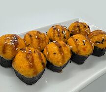 Ролл с тигровой креветкой