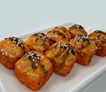 Ролл Шеф с угрем и лососем