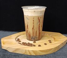 Фраппучино Карамельный Ice с шариками тапиоки