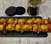 Картофель на углях