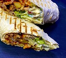 Шаурма на углях Летняя, вегетарианская