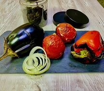 Овощи на углях