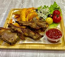 Комбо На углях шашлык из бараньей корейки