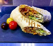 Шаурма на углях Большая с курицей