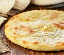 Пирог с Адыгейским сыром и зеленью