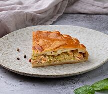 Пирог Семга, рис или картофель