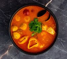 Том ям с креветками 
