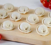 Замороженные пельмени из говядины