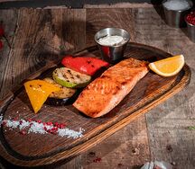 Лосось на гриле