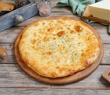 Хачапури с сыром и зеленью