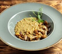 Перлотто с грибным ассорти