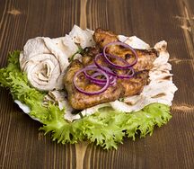 Шашлык из куриных крылышек