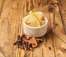 Чай имбирь с лимоном