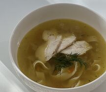 Суп-лапша с нежным куриным филе