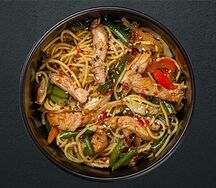 Wok с курицей сладкий-чили