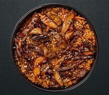 Рис с говядиной терияки